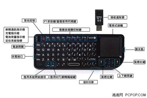 ORICO KB2118无线键盘 掀起笔记本桌面的无线风暴